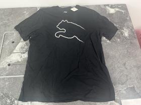 瑕疵PUMA/彪马 男士夏季透气胸前LOGO印花圆领短袖运动休闲T恤