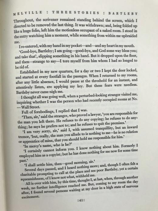 赫曼·梅尔维尔三则故事 8幅插图 精装18开带书匣 商品图12