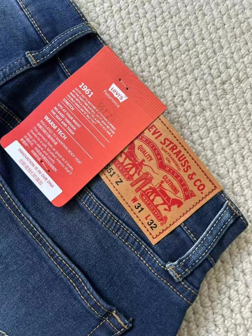 D110728秋冬加绒加厚！匠心丹宁25年男士551牛仔裤 商品图8