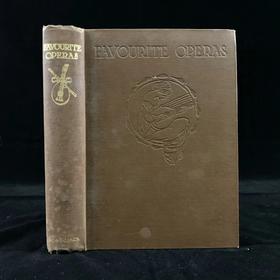 约20世纪早期 挚爱的歌剧 24幅彩色插图 漆布精装32开