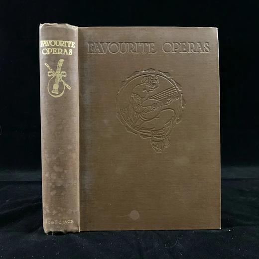 约20世纪早期 挚爱的歌剧 24幅彩色插图 漆布精装32开 商品图0