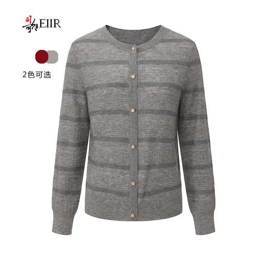 司歌套头长袖毛织衫毛衣女修身秋冬G92G6058 商品图2