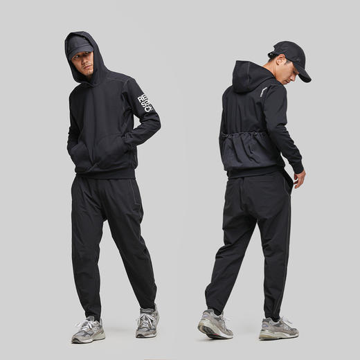 GRC桀骜无尽新款RESEARCH秋冬季反光透气运动套头连帽卫衣男女款 商品图4