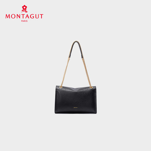 梦特娇女包新款简约大容量链条包腋下包通勤高级感休闲单肩包牛皮女士斜挎包 商品图10