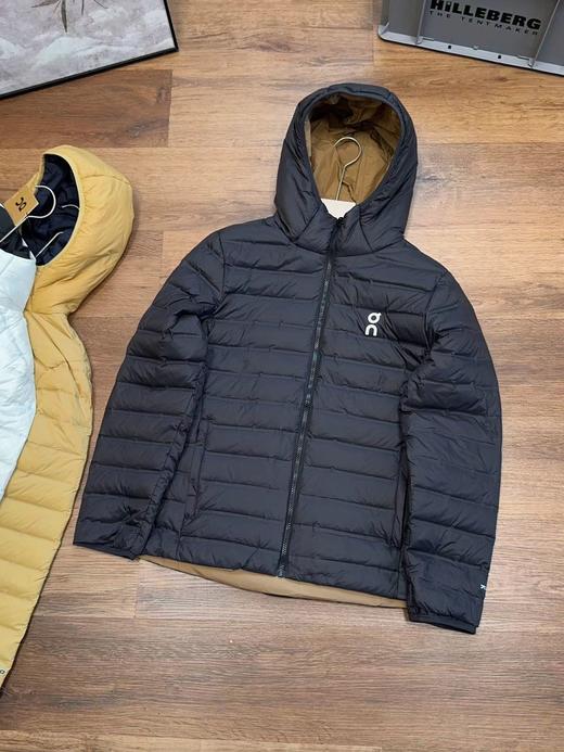 D110727新款男女情侣款双面穿连帽设计羽绒服夹克 商品图3