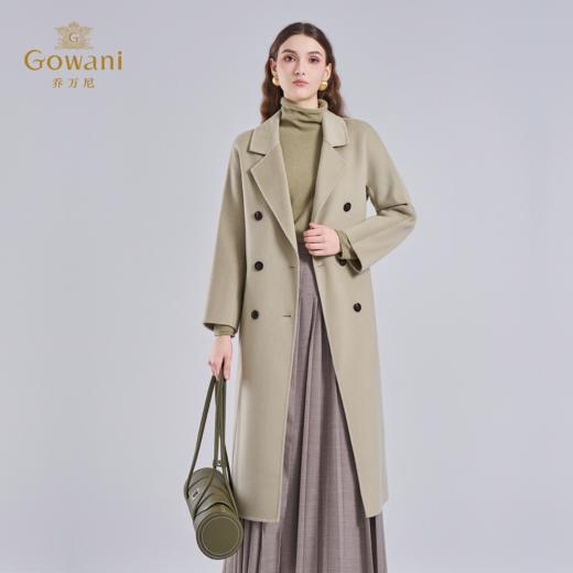 【羊绒】乔万尼羊毛羊绒大衣冬季新款毛呢外套高级感ET4A829 商品图2