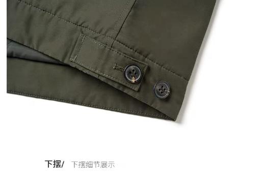 鱼 男士秋冬时尚百搭保暖舒适拉链棉服夹克外套 Z-15702 商品图9