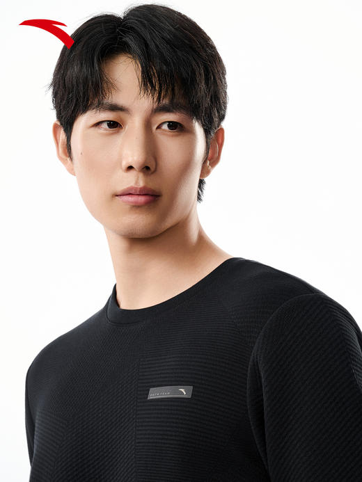 安踏套头运动卫衣男士简约休闲圆领套头衫上衣152547710-3 商品图2