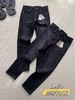 D110707秋冬新款男士锥形加绒休闲水洗牛仔裤 商品缩略图1