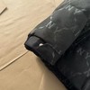 D110743满印暗纹提花硅胶小标连帽羽绒服男女同款 商品缩略图12