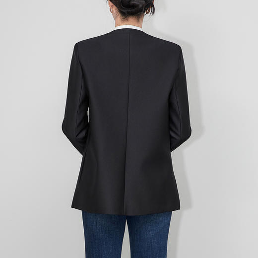 「高货wl」全新升级【铂金会员404/天猫539/差价135】(64843)洛诗琳重工手工钉珠立体花朵外套2025秋冬光泽感西装外套 商品图1