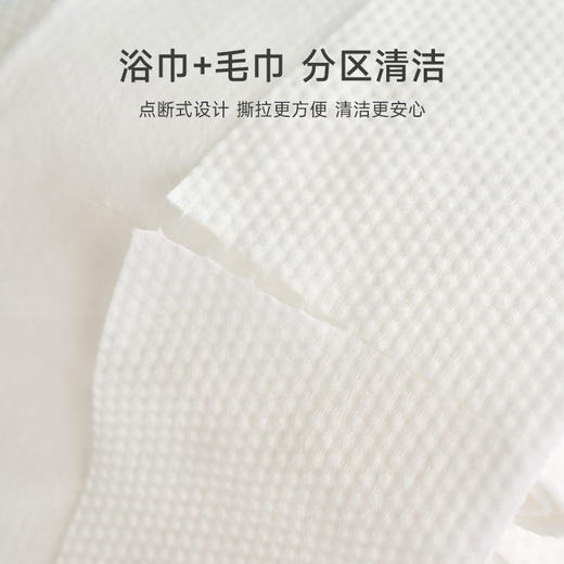 【到手5包】 一次性纯棉可撕浴巾毛巾组合 加厚大尺寸浴巾  柔软亲肤  甄选进口棉花 商品图3