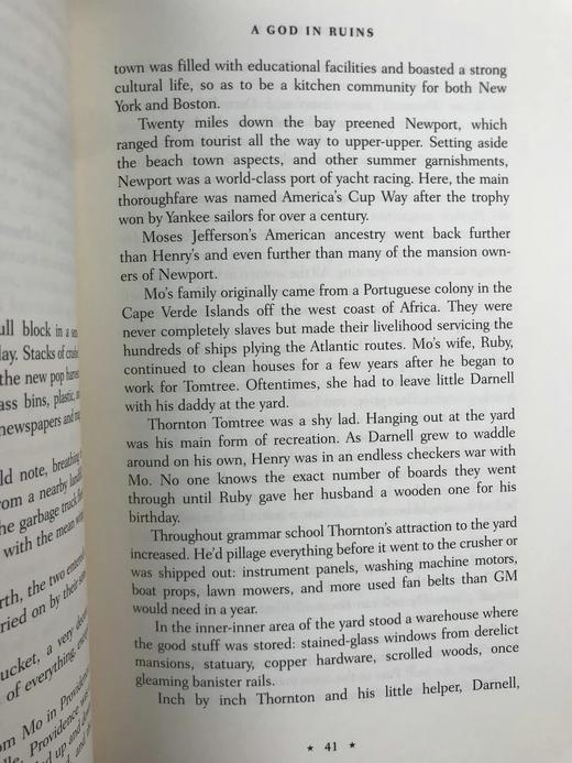 签名首版！里昂·尤里斯《废墟中的上帝》 富兰克林图书馆豪华仿皮 商品图7