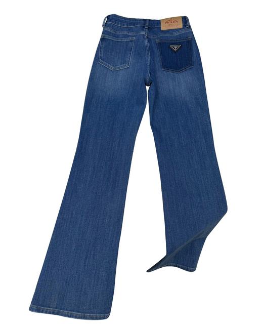 女款洗水微喇牛仔裤长裤la020 商品图1