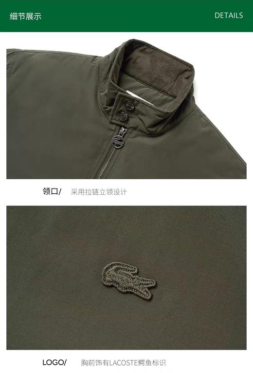 鱼 男士秋冬时尚百搭保暖舒适拉链棉服夹克外套 Z-15702 商品图7