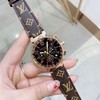 D110718新款女士石英石腕表时尚老花表带奢华手表女 商品缩略图2