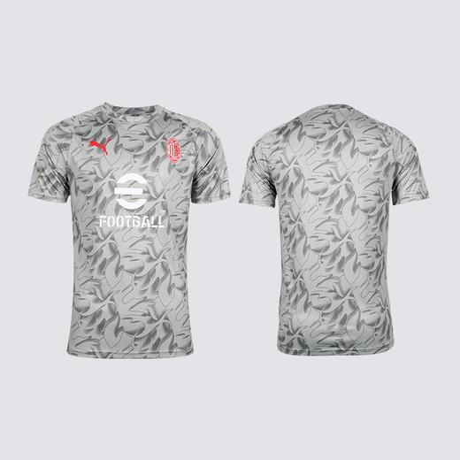 小李子PUMA彪马AC米兰赛前热身短袖运动训练服成人男782388 13 商品图4