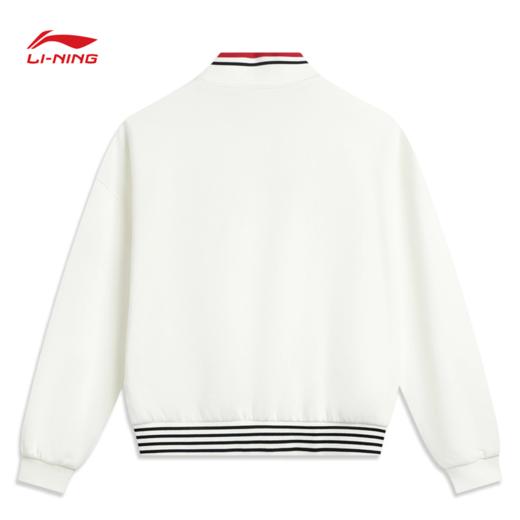 李宁女子宽松套头卫衣AWDV984 商品图3