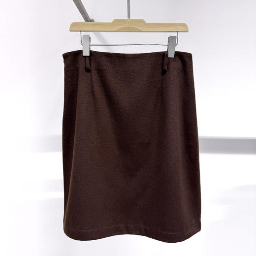 （大长腿）火桐hooton 秋冬厚款绵羊毛毛呢短半裙9939 商品图3