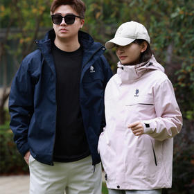 U.S.POLO ASSN的三合一情侣冲锋夹克 | 防泼抗寒、保暖三合一，可拆卸多重穿搭