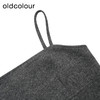 oldcolour商场同款春秋款纯色优雅气质吊带连衣裙女P411005A1 商品缩略图3
