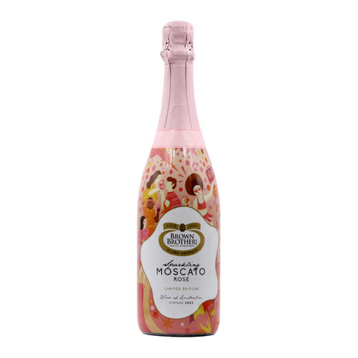 布琅兄弟莫斯卡托低醇桃红起泡葡萄酒(限量版)2023 Brown Brothers Limited Edition Sparkling Moscato Rosa 商品图0