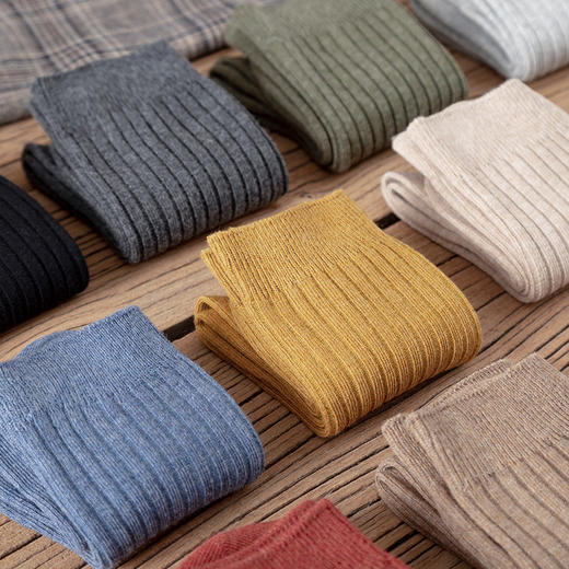 【YW】无忧购25元5双，35元10双袜子秋冬韩版日系原宿风中筒袜B款女袜（截单后3-5天发货) 商品图3