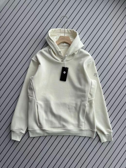 D110702后背大Logo加绒帽衫男女同款休闲运动连帽卫衣 商品图4