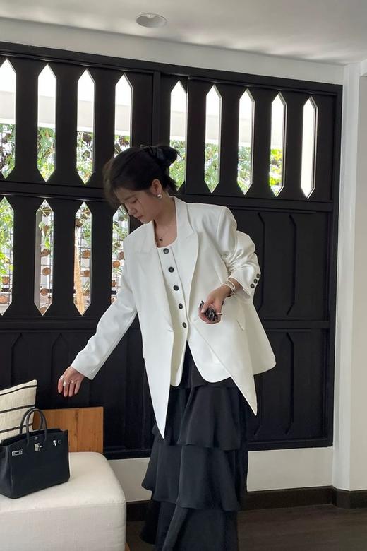 ESTELLICA 白色西装马甲外套 20688 商品图1