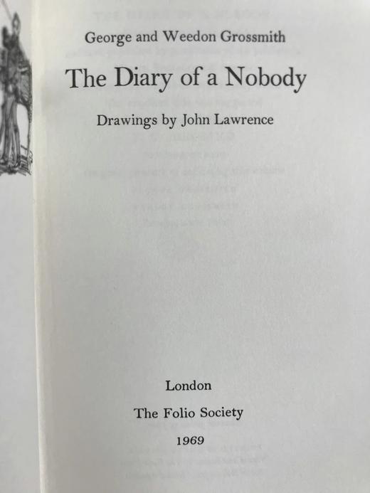 乔治与·格罗史密斯《无名日记》（1996） 数十幅插图精装大32开带书匣 商品图2