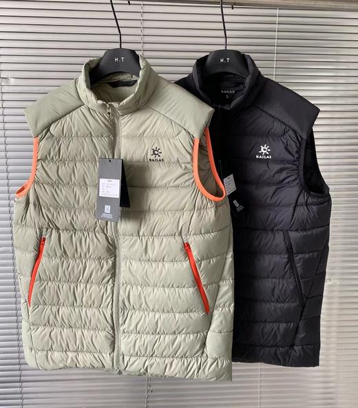 D110748男女情侣款冬季保暖男士立领鹅绒马甲 商品图0