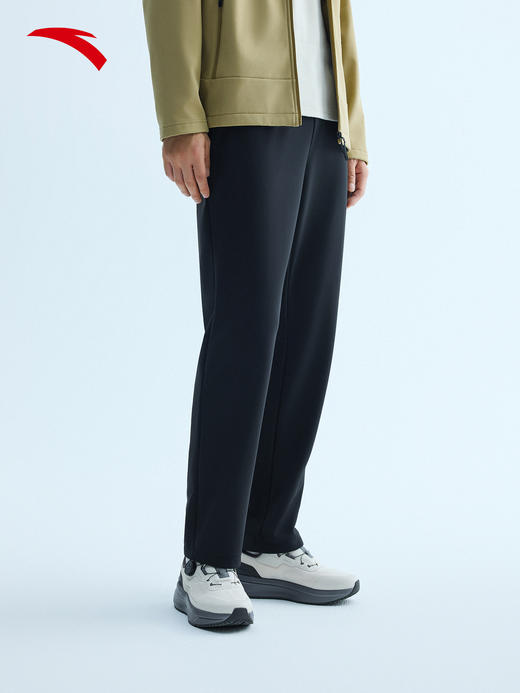 安踏型动裤丨商务休闲长裤男士加绒直筒运动裤152547312N-2 商品图0