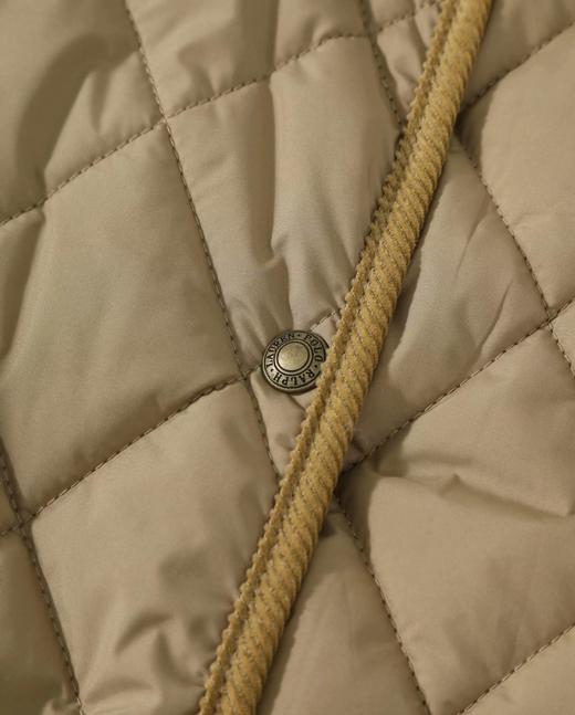 D110709新款秋冬季精典菱格绗棉夹克男女同款棉服外套 商品图12