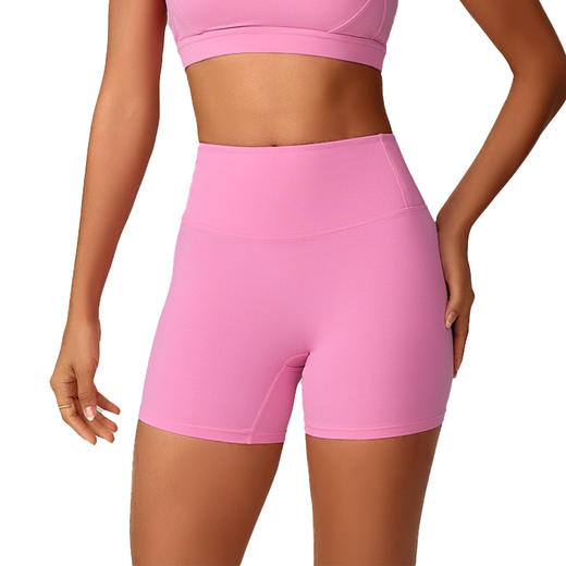 跃牌【安琪拉系列】新紧身云感瑜伽裤子女款高腰提臀运动短裤女跑步健身短裤DK7101 商品图4