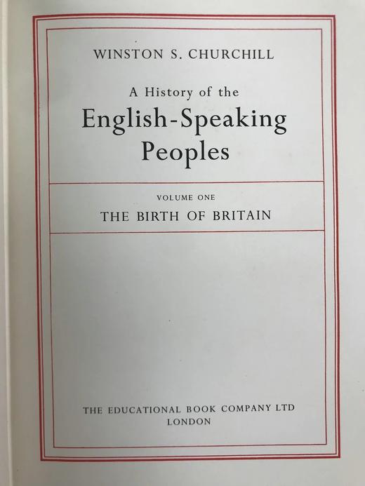 丘吉尔《英语民族史》（全4卷） 配插图 精装16开 商品图4
