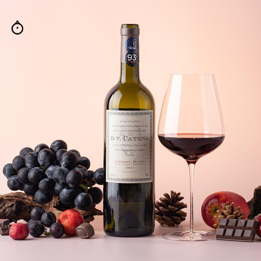 企鹅市集|阿根廷酒王！年度口粮赤霞珠马尔贝克干红 王牌品种混酿 连年高分 可可烟草胡椒 香草紫罗兰 商品图1