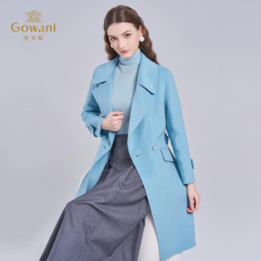 【羊绒】乔万尼羊毛羊绒大衣新款收腰高级感毛呢外套ET4A827 商品图1