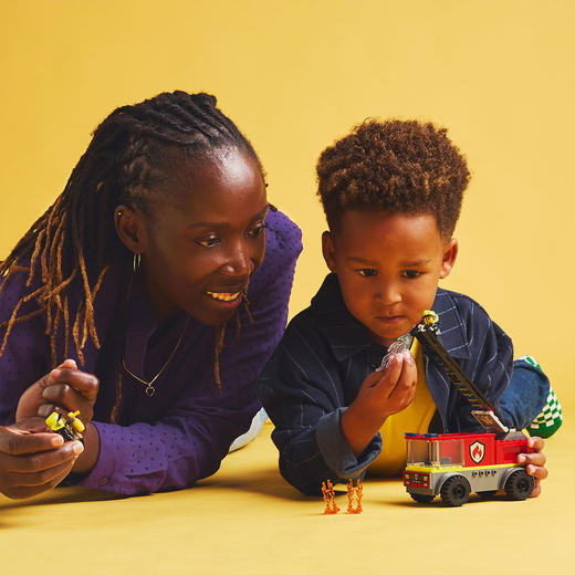 5702017784694 乐高Lego 积木拼搭城市系列60463云梯消防车儿童益智玩具4岁以上 商品图3