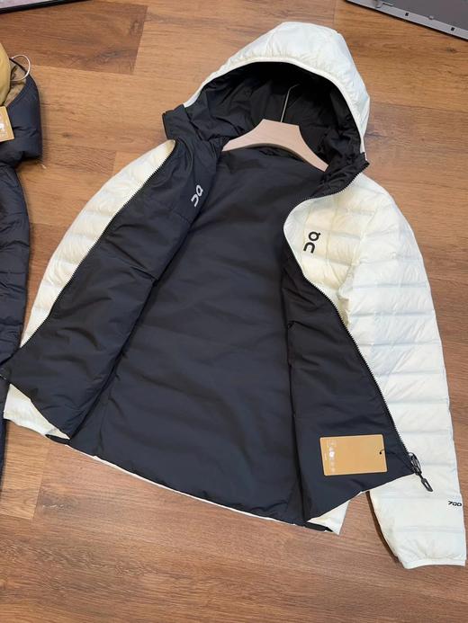 D110727新款男女情侣款双面穿连帽设计羽绒服夹克 商品图6