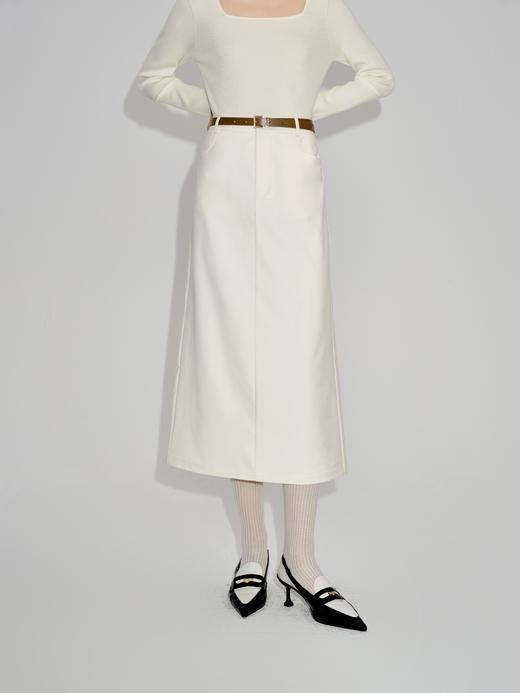 【特惠不退货】伊芙丽百搭醋酸毛衫2024秋装新款1F1230263G 商品图2