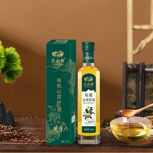 三山谷有机山茶油250ml 商品图1