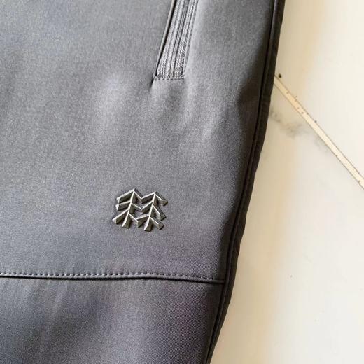 D110790长裤男款户外防雨直筒长裤运动裤子软壳加绒裤 商品图7