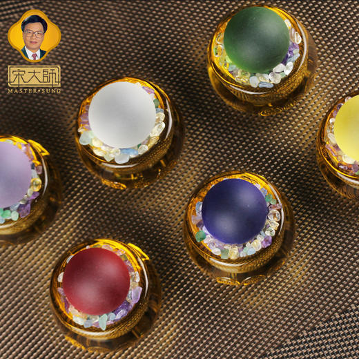 宋韶光大师 2026年 琉璃球聚宝盆琉璃球 古法琉璃摆件商务礼品 商品图0