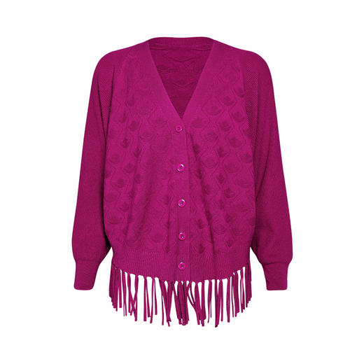 【爆款新品】花枝迎雀毛织流苏外套 | 四个花色 | 现货加急发 商品图4