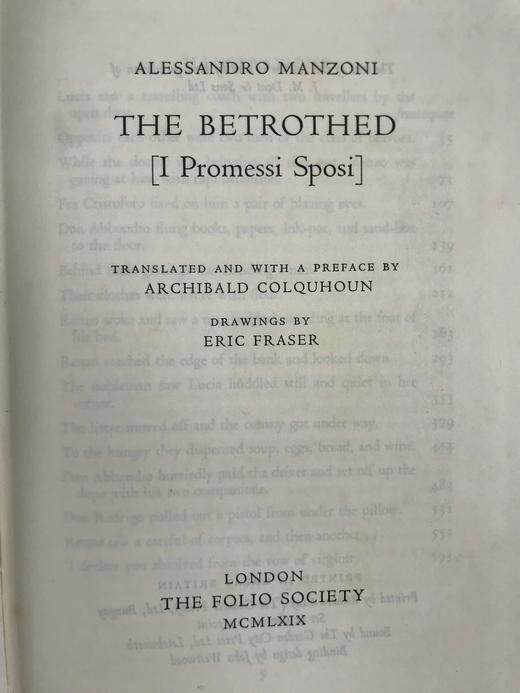 曼佐尼《约婚夫妇》 16幅插图 精装18开带书匣 商品图3