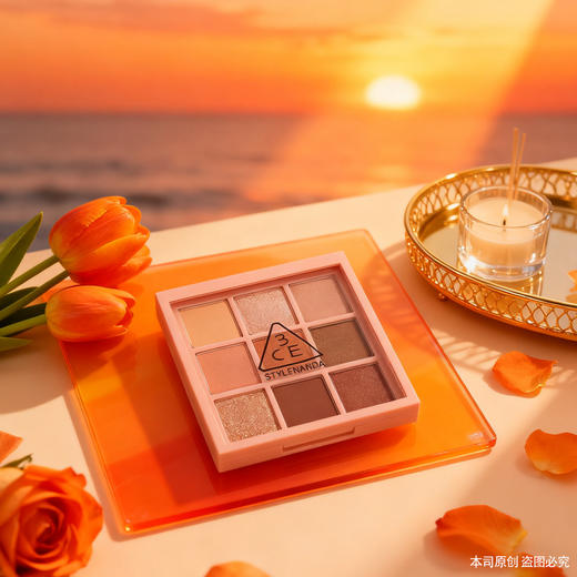【双12嗨购节】【全球购】3CE眼影盘 | 九宫格9色overtake秋风落叶·现货速达 商品图2