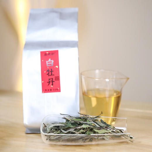 品政韵（原添寿白茶）丨高山白牡丹 2025年 政和白茶 一级 50g/250g/2.5kg 藏茶存茶 商品图4