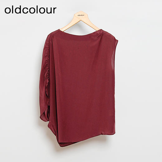oldcolour欧珂夏季时尚高级感简约纯色真丝无袖套头衫女O25014550 商品图0