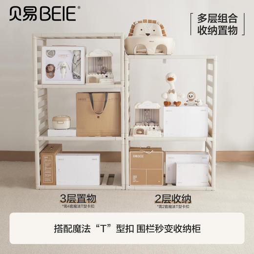 贝易彩虹游戏围栏宝宝爬爬垫小房子防护栏儿童地上婴儿爬行垫室内【下单送：三通卡扣。围栏+爬行垫套餐送：独角兽摇马五合一无坐垫】 商品图3