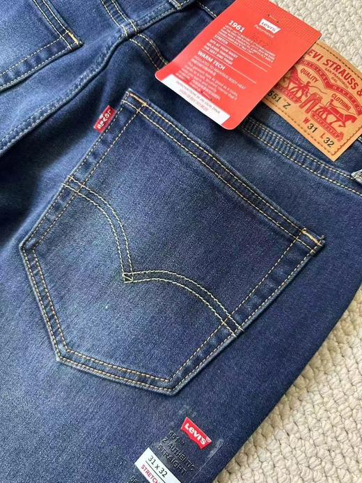D110728秋冬加绒加厚！匠心丹宁25年男士551牛仔裤 商品图10